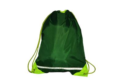 HI-VIZ RUCKSACK STYLE GYM BAG