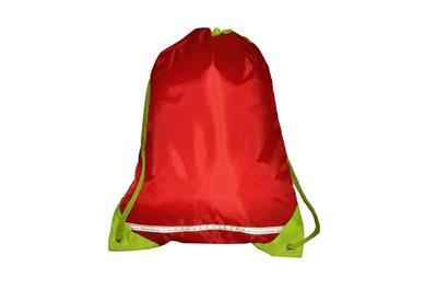 HI-VIZ RUCKSACK STYLE GYM BAG